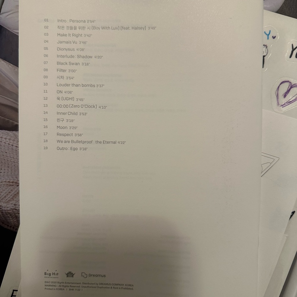 BTS MAP OF THE SOUL 7 VERSION 01 - Picture 4 of 8